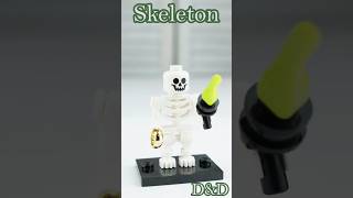 Lego DampD Skeleton Minifigure [upl. by Enaoj]