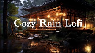 Rainforest Cabin Lofi Cozy Night Under Warm Lights  TuneIn Lofi [upl. by Holmun]