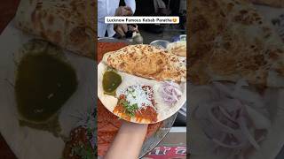 Lucknow Special Kebab Paratha Indian Street Food shortsfeed shorts streetfood trending paratha [upl. by Notyalk]