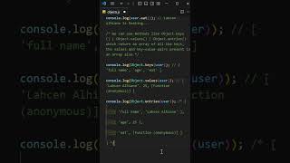 JavaScript Data Structures Mastering Objects in 60 Seconds coding javascriptobjects short [upl. by Neeham]