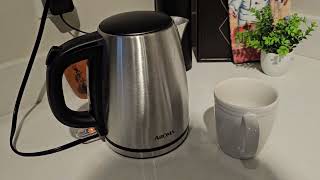 Aroma Housewares 10L  4cup Stainless Steel Electric Kettle Review [upl. by Gasparo382]