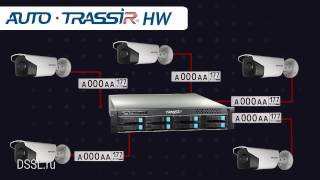 Распознавание автомобильных номеров на аппаратном уровне TRASSIR 4 [upl. by Ahsircal730]