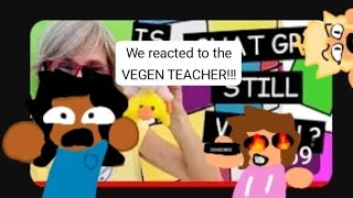 ASMM react to the VEGEN TEACHER [upl. by Sibbie]