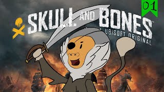 VA TON SURVIVRE A LA PIRATERIE ft Dydou Skull and Bones episode 1 [upl. by Eissert]