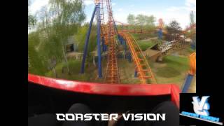 CoasterVision WalyCoaster WALYGATOR PARK OnRide 2012 [upl. by Inimod221]