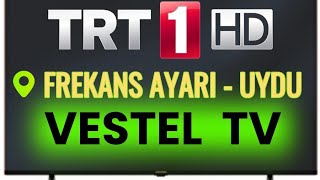 Vestel TV TRT 1 Frekans Ayarlama  Uydu Kanal Ayarı [upl. by Orson731]