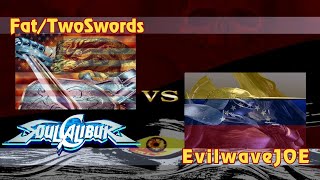 【SoulcaliburFightcade】FatTwoSwords vs EvilwaveJOE【101924】 [upl. by Gerhardine]