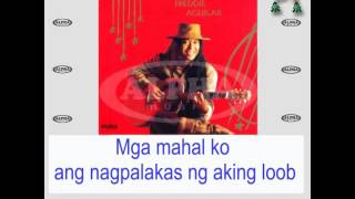 Freddie Aguilar  Pasko Ang Damdamin Lyrics Video  christmas OPM [upl. by Allister]