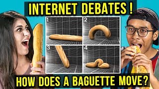 Why People Are FREAKING OUT About Baguettes  INTERNET DEBATES React [upl. by Zielsdorf]