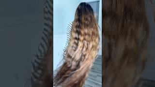 I unbraided my long hair for you💁‍♀✨ trending hairstyle hair hairtutorial shorts curlyhair [upl. by Candida]