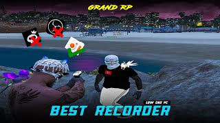 Best gta 5 Grand rp screen recorder FREE  all overlays  low end pc  RageMp [upl. by Urbano179]