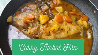 How To Cook Jamaican Curried Turbot Fish Must try [upl. by Gnort366]