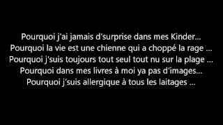 Chienne de vie  paroles [upl. by Gracye]