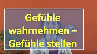 Gefühle wahrnehmen  Gefühle stellen [upl. by Haeel219]