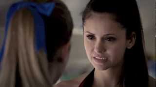 The Vampire Diaries 4x16 Elena Attacks a Cheerleader [upl. by Stimson]