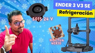 💥​Mod de refrigeración para Creality Ender3V3SE💥​ [upl. by Swartz389]