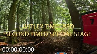 Witley timecard May 2023 Second special test timed [upl. by Starlin]