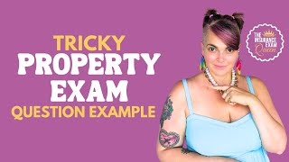 Tricky Property Exam Question Example [upl. by Theadora]