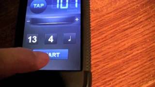 Review UltimateGuitar Metronome App [upl. by Crelin]