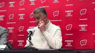 Matt Painter after Purdue win over Wisconsin [upl. by Adlen]