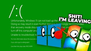 Windows 11 Kill Screen But Windows 10 amp Windows 7 Want To See That [upl. by Kra634]