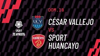 César Vallejo 11 Sport Huancayo resumen goles y mejores jugadas del partido de hoy por la Liga1 [upl. by Migeon261]