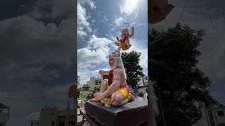 Ganpati  ganpati visarjan 🌸😍🙏 ganpativisarjan ganpati youtubeshorts [upl. by Aicenat411]