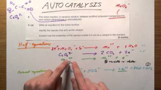 Autocatalysis  Alevel Chemistry [upl. by Zak]