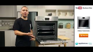 60cm Bosch Electric Wall Oven HBG73S550A Reviewed by product expert  Appliances Online [upl. by Odlaner]