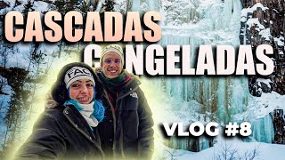 LAS CASCADAS CONGELADAS DE KOROUOMA ❄️​  ARROZYDESGRACIAS en FINLANDIA 8 [upl. by Annaynek]