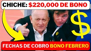 🛑NUEVO BONO a Jubilados💲Para FEBRERO  Noticias de anses HOY  Fechas de COBRO Jubilados Pensiones [upl. by Oigolue357]