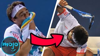 Top 10 WORST Angry Outbursts in Tennis [upl. by Aelrac]