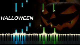 5 Horror Songs for Halloween Piano Tutorial [upl. by Ayotnahs597]