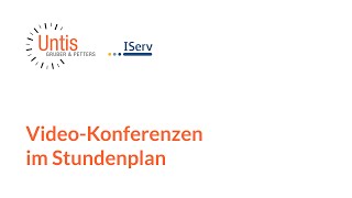 WebUntis Stundenplan mit iServ verknüpfen [upl. by Phiona]