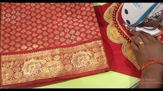 Wedding blouse for silk saree [upl. by Llerad]