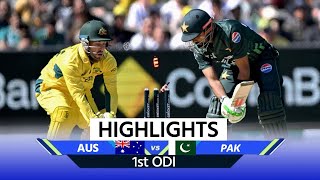 AUS vs PAK 1st ODI Highlights Australia vs Pakistan 1st ODI Match Highlights Pat Cummins [upl. by Albemarle476]