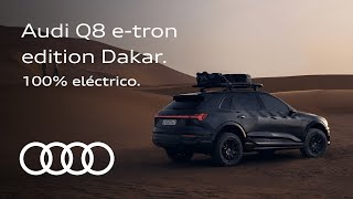 Presentamos el Audi Q8 etron edition Dakar 100 eléctrico [upl. by Aivatra529]