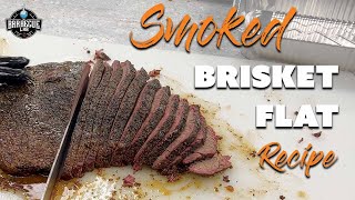 How To Smoke A Brisket Flat  Easy Smoked Brisket Flat Recipe on an Offset Smoker [upl. by Caleb]