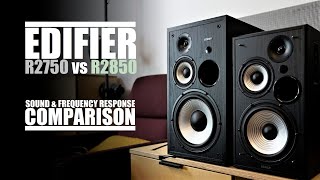 DSAUDIOreview  Edifier R2750DB vs Edifier R2850DB  soundDEMO [upl. by Mich]