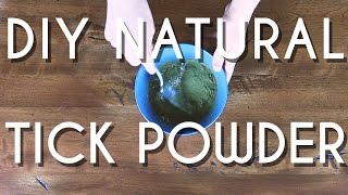 Natural Flea And Tick Powder DIY [upl. by Nacnud552]