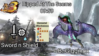 MHP3RD HR Baleful Gigginox SNS [upl. by Rednasyl]