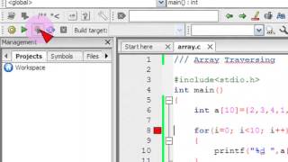 Bangla C programming tutorial 45 Array Traversing [upl. by Adar]