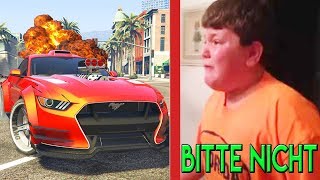 JUNGE heult in GTA Prank geht schief [upl. by Etteroma]