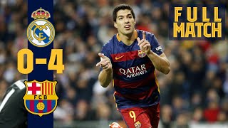 FULL MATCH Real Madrid  Barça 2015 Thriller in El Clásico [upl. by Rovner645]