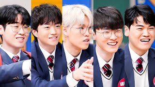 Knowing Bros 아는형님 Episode 418  T1 Team ZEUS ONER FAKER GUMAYUSI KERIA  English Sub [upl. by Ybrek]