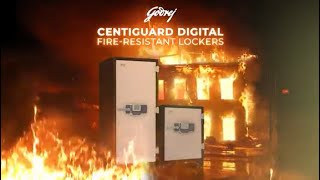 Godrej Centiguard Electronic Fire Resistant Locker [upl. by Walton183]