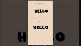 Text outline tip in Adobe Illustrator tutorial for begginers [upl. by Aramahs]