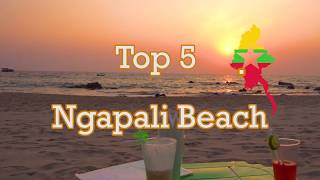 TOP 5 places to visit Ngapali Beach Myanmar Burma [upl. by Aratihc]