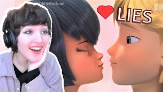 quotLIESquot REACTION English Sub HD Miraculous Ladybug s4 ep2 [upl. by Akila825]