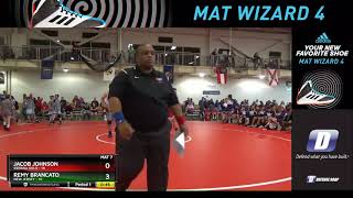 Mat 7 250 Jacob Johnson Indiana Gold Vs Remy Brancato New Jersey [upl. by Weber]